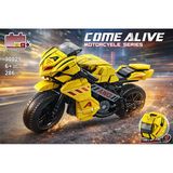 High Speed Motosiklet Blok Seti 286 Parça Teknik Yapım Oyuncağı