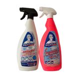 Highgenic Duşakabin Banyo Temizleyici Banyo ve Derz Fayans Arası Kir Ve Leke Temizleyici 2 Li Set 750 ml.