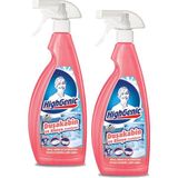 Highgenic Duşakabin ve Banyo Temizleyici 750 ml 2'li 1,5 kg Kireç ve Lekelere Karşı Etkili