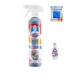 Highgenic Küf Temizleyici Beyazlatıcı 500 Ml - 1 Adet Fırçalı Leke Çıkarıcı 200 Ml - Oda Kokusu