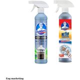 Highgenic Küf Temizleyici BEYAZLATICI500 ml + Fırın,ocak,aspiratör TEMIZLEYICI(KÖPÜK)500ML - 500 + 500 ml