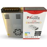 Hightek 12V 40A Adaptör - 12 Volt 40 Amper 500 Watt Metal Kasa Trafo