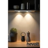 Hightek Sensörlü Kablosuz Şarjlı LED Kabin Dolap İçi Dekoratif Gece Lambası 3 Renk Işıklı 30cm Beyaz Kasa