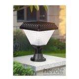 Hightek Solar Bahçe Aydınlatma 50W Set Üstü Armatür LED, Beyaz Işık, 2 Yıl Garantili
