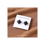 hijabchi 2'li Eşarp Mıknatısı Şal Mıknatısı Mat Kaplama Scarf Magnet Hijab Pins Brooch - Siyah