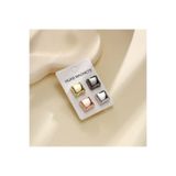 hijabchi 4'lü Eşarp Mıknatısı Şal Mıknatısı Metal Kaplama Scarf Magnet Hijab Pins Brooch