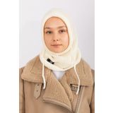 hijabchi Balaklava Triko Bere - Ekru