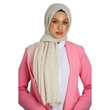 hijabchi Bambu Kraş Şal - Nude