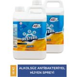 Hijyen Spreyi 2x5L Banyo ve Mutfak Temizleyici Klozet Yüzey Temizleyici