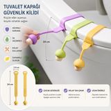 Hijyenik Klozet Kapağı Açma Aparatı
