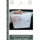 #Hijyenpoşeti Su Geçirmez Yapışkanlı Pratik Oto Araba Araç İçi Sızdırmaz Torpido Hijyen Çöp Poşet 20 Adet