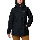 Hikebound Iı Long Kadın Yağmurluk - XL - Siyah