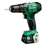 Hikoki DV12DA-2.5 12V 2.5 Ah 38 Nm 12 Volt 2 Takım Çantalı Akülü Darbeli Vidalama Matkap