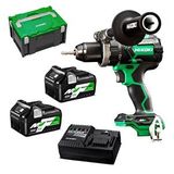 Hikoki DV36DC-2.5 36 V 155-100 Nm Çift Akülü Darbeli Matkap Vidalama
