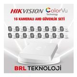 Hikvision 16 Kameralı Renkli Ahd Güvenlik Kamera Seti