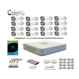 Hikvision 2Mp 16 Kamerali Dis Ortam Ahd Hd-Tvı Colorvu Gece Renkli Kamera Seti 1Tb Disk