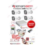 Hikvision 4 Kameralı AHD Güvenlik Sistemi - Full Set