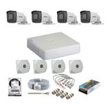 Hikvision 4 Kameralı Dış Ortam Güvenlik Kamera Seti