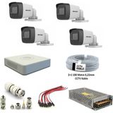 Hıkvısıon 4 Lü 2mp 1080P Bullet Fullhd Güvenlik Kamera Seti - 4 TB HARDDİSK