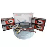 Hikvision 4’lü Full HD Güvenlik Kamerası Seti Renkli Gece Görüşlü, Olay Anında Bildirim