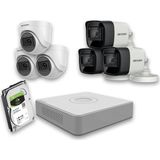 Hıkvısıon - 6 Kameralı 2mp Güvenlik Sistemleri + Full Set