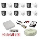 Hikvision 6 Kamerali Gece Renkli 8 Kanal 1 Tb Harddisk - 6 LI SET 1 TB