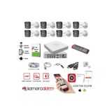 Hikvision 8 Kameralı Gece Gündüz Renkli, Ses Kayıtlı Güvenlik Kamerası Seti - Uzaktan Izleme - 1tb Hdd