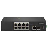 Hıkvısıon 8port Full Poe DS-3T0310HP 10/100 1x Sfp Yönetilemez Switch (Adaptör Yok) - Switch / Ağ Ürünü / PoE Switch