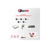 Hikvision Cctvpazar 5 Kameralı Ip Kamera Seti 4mp DS-2CD1041G2-LIUF Mikrofonlu Ip Güvenlik Sistemi