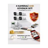 Hikvision Colorvu Gece-karanlıkta Renkli 4 Ahd Kameralı Güvenlik Kamera Seti 500GB