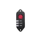 Hikvision DS-1530HMI Mobil Panık Butonu - RS-232 Portlu LED Göstergeli Acil Durum Butonu - Renk - Siyah