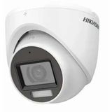 Hikvision DS-2CE70DF0T-LPFS 2 MP 2.8 mm Colorvu Dahili Ses 20 mt Smart Hybrid HD-TVI Dome Kamera