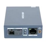 Hikvision DS-3D501R-A 20KM Gigabit Single Mode Tek Fiber Optik Alıcı Media Converter (1× Gigabit RJ45 + 1× Gigabit SC)