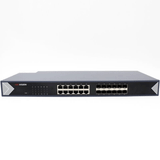 Hikvision DS-3E0524TF 24 Portlu 12 Port RJ45 12 Port Fiber Yönetilemez L2 Gigabit Switch
