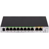 Hikvision DS-3WG210GP-SI 10 Port Poe Akıllı Yönetilebilir Router – 2×wan, 8×poe Lan, 1 Gbps, Vpn & Firewall - Renk