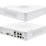 Hikvision Ds-7104Nı-Q1/4P 4 Kanal 1 Sata H.265+ Poe Nvr Kayıt Cihazı
