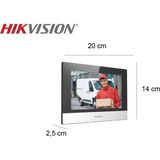 Hikvision DS-KH6320-WTE1 7" Tft Iç Mekan Ip Görüntülü Diafon Ekran – Sadece Ekran - Açık Gri