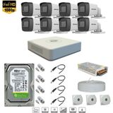 Hıkvısıon Full Hd 8 Kameralı Set