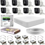 HIKVISION GÜVENLİK KAMERA SİSTEMİ 8 KAMERALI