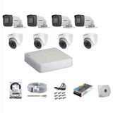 Hikvision Haıkon 8 Kameralı Güvenlik Kamera Hazır Set 1tb 7/24 Hdd-1tb Kayıt Kapasiteli Sistem - HIKVISION 8 KAMERALI GÜVENLİKJ SİSTEMİ