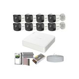 Hikvision Haıkon 8 Kameralı Güvenlik Kamera Sistemi Hazır Set 500 Gb Hdd