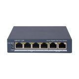 Hikvision Hıkvısıon 4port Poe 30W 2-Uplink Gigabit Yönetilemez Switch DS-3E1506P-EI/M