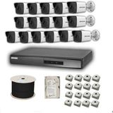 Hikvision Ip Kamera 16'lı Set 2 Mp