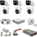 HIKVISION KAMERA 2MP 1080P 6 ADET FULLHD GÜVENLİK KAMERA SETİ