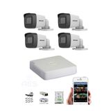 Hikvision Kamera Alarm Sepeti Güvenlik Kamera Seti-4'lü 1tb Hdd 4 Kameralı Set(ARAÇ VE INSAN ALGILAMA)