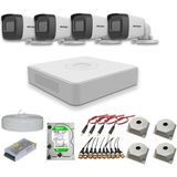 Hikvision Nif Bilişim Hikvision 2mp 4tb Disk 4 Kameralı Dış Ortam Ahd Full Kamera Seti