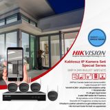 Hıkvısıon - Nk42w0h-1t Kablosuz Ip Kamera Seti 4 Lü Set Neotechmarket Specıal Serıes
