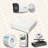 Hikvision Provzen 1 IP 4MP Colorvu Hibrit Güvenlik Kamerası