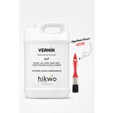 Hikwo HW-66-54 Su Bazlı Çok Amaçlı Vernik 5 KG Ahşap Vernik - Su Bazlı Vernik - Taş Tozu Verniği