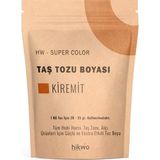 Hikwo Hw - Toz Boya - Taş Tozu Boyası - Hobi Harcı Boyası - Mum Boyası 100 gr - Kiremit